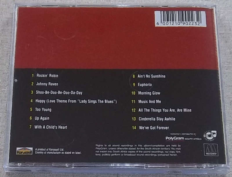 MICHAEL JACKSON Music And Me SOUTH AFRICA Cat# BUDCD 1038