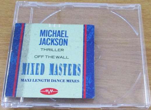 MICHAEL JACKSON Thriller / Off The Wall Mixed Masters 3 CD Single [VG+]