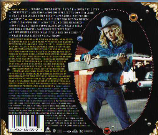 MADONNA Music European Limited Edition 2xCD in Slipcase