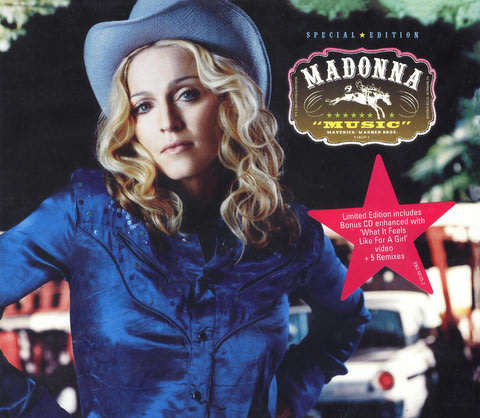 MADONNA Music European Limited Edition 2xCD in Slipcase