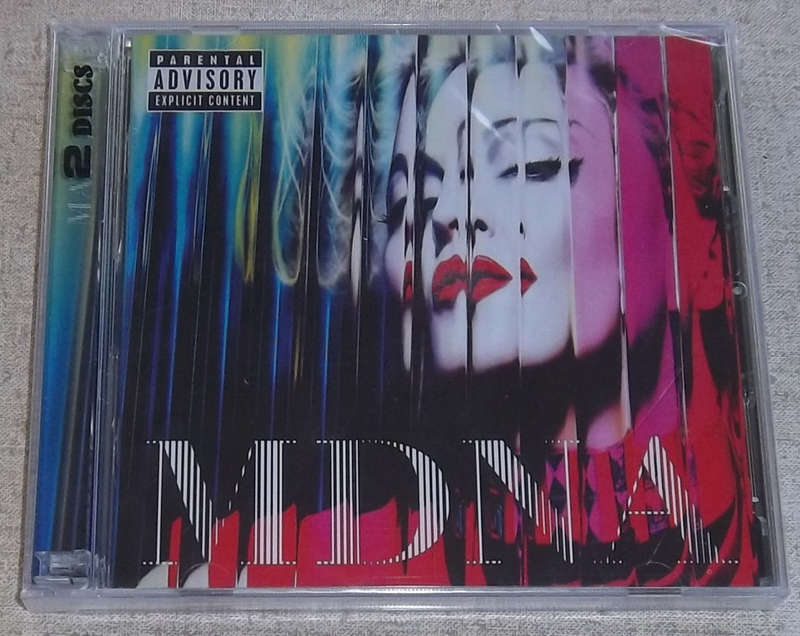 MADONNA MDNA Deluxe Edition 2xCD SOUTH AFRICA Cat#DARCD 3136