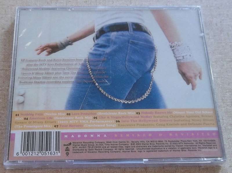 MADONNA Remixed & Revisited SOUTH AFRICA Catalogue#WBCD 2065