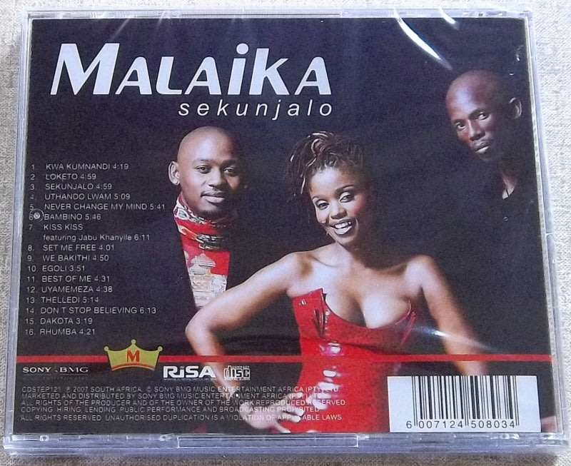 MALAIKA Sekunjalo SOUTH AFRICA Cat# CDSTEP121