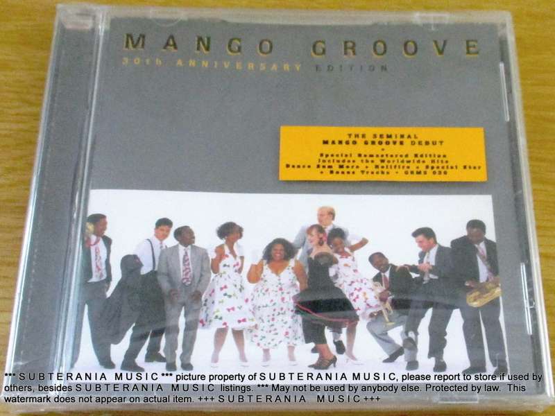 MANGO GROOVE 30th Anniversary Edition SOUTH AFRICA Cat# GRMS 030