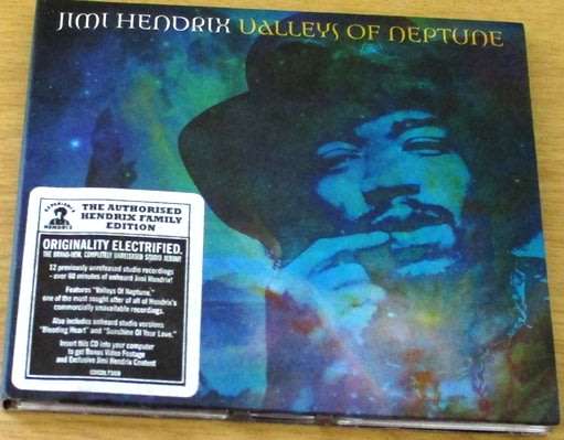 JIMI HENDRIX Valleys of Neptune Digipak CD  [msr]