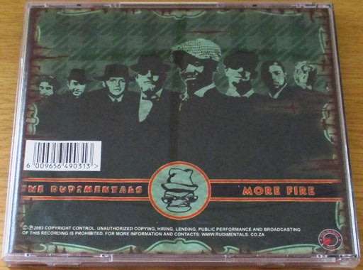 THE RUDIMENTALS More Fire CD  [msr]