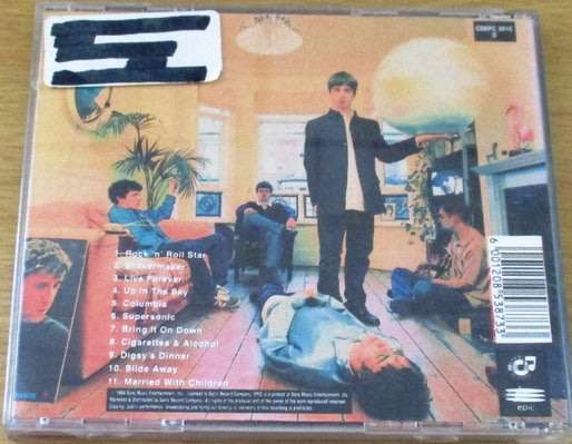 OASIS Definately Maybe CD  [msr]