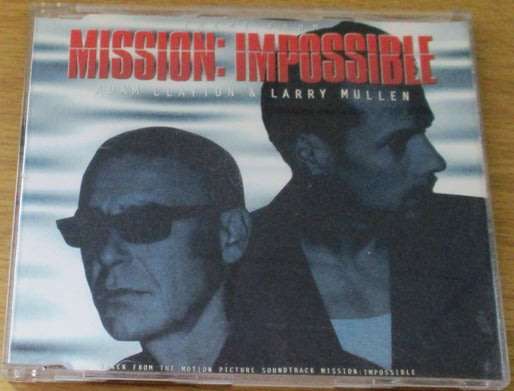 ADAM CLAYTON + LARRY MULLEN The from Mission: Impossible CD  [msr]