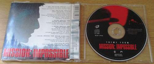 ADAM CLAYTON + LARRY MULLEN The from Mission: Impossible CD  [msr]