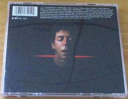 LOU REED Ecstasy CD  [msr]