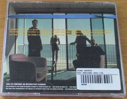 SKUNK ANANSIE Post Orgasmic Chill CD  [msr]