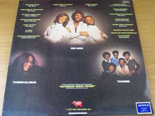 SATURDAY NIGHT FEVER O.S.T. VINYL RECORD