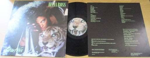 DIANA ROSS Eaten Alive VINYL RECORD