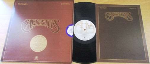 THE CARPENTERS The Singles 1969-1973  VINYL RECORD