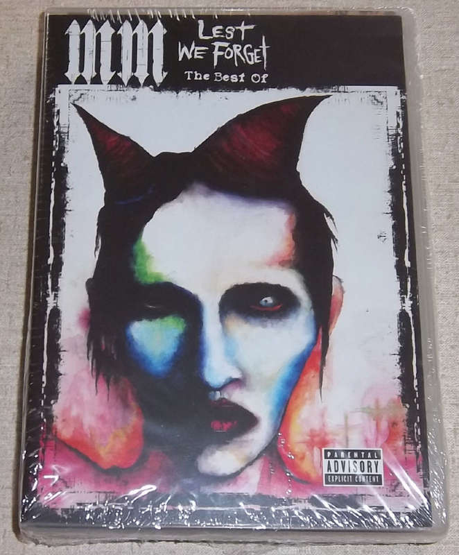 MARILYN MANSON Lest We Forget 2CD+DVD Deluxe SOUTH AFRICA Cat# UMFSAV 5023