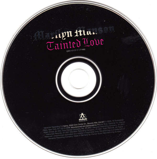 MARILYN MANSON Tainted Love IMPORT CD Single