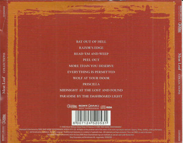 MEAT LOAF Collections CD