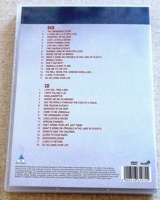 STIMELA The Ultimate Collection DVD + CD SOUTH AFRICA Cat# GMPDVD41086