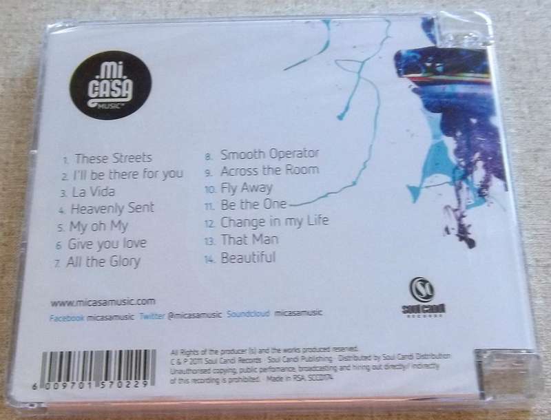 MI CASA Music CD SOUTH AFRICA Cat# SC174