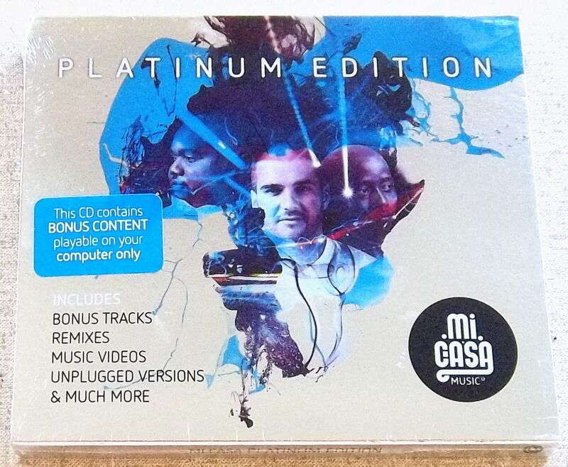 MI CASA Music Platinum Edition Double CD includes Remixes + Videos SOUTH AFRICA