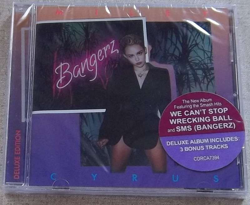 MILEY CYRUS Bangerz Deluxe Explicit Ed. SOUTH AFRICA Cat# CDRCA 7394