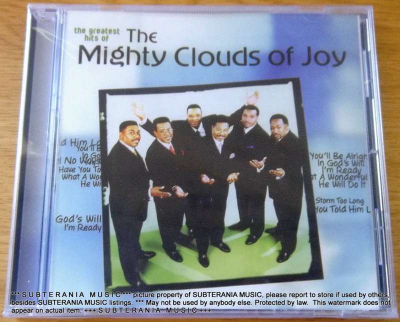 THE MIGHTY CLOUDS OF JOY The Greatest Hits SOUTH AFRICA Cat# DGR1906