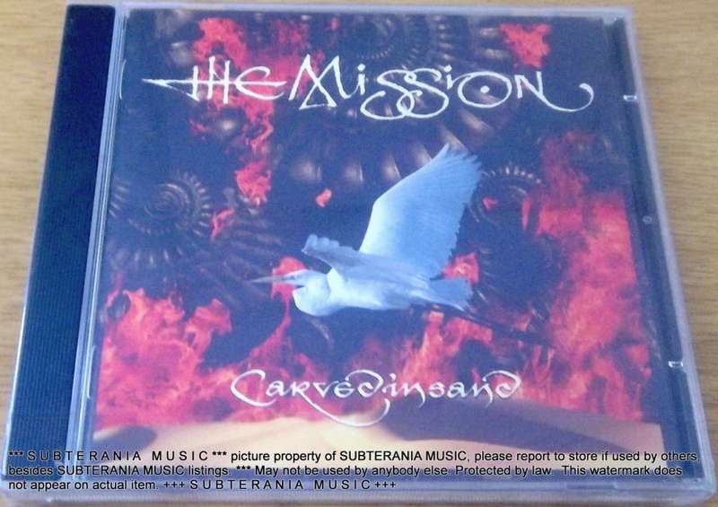 THE MISSION Carved in Sand EUROPE Cat# 842 251-2