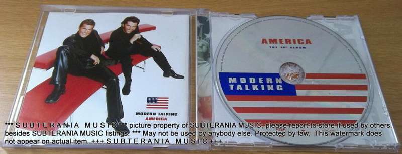 MODERN TALKING America The 10th Album SOUTH AFRICA CDARI(WF)1353