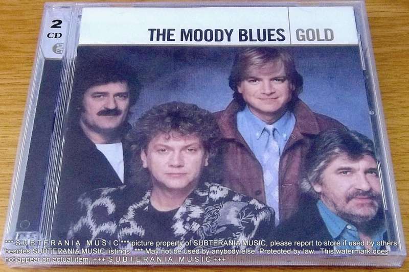 THE MOODY BLUES Gold 2xCD SOUTH AFRICA Cat# DGC 053