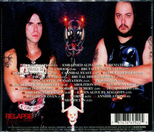 MORTICIAN Hacked Up For Barbecue CD
