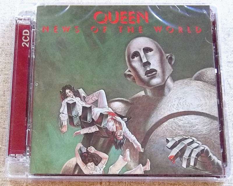 QUEEN News of the World 2xCD Remastered Deluxe Edition SOUTH AFRICA Cat# DARCD 3116