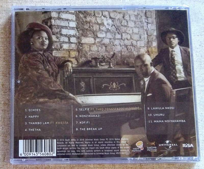 THE SOIL Echoes of Kofifi CD SOUTH AFRICA Cat# NRCD 002
