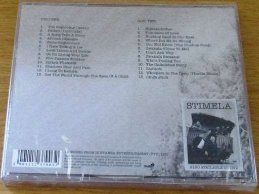STIMELA Live in Concert 25 Years 2xCD SOUTH AFRICA Cat# CDGMP410397