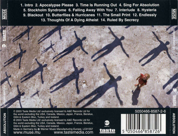 MUSE Absolution CD