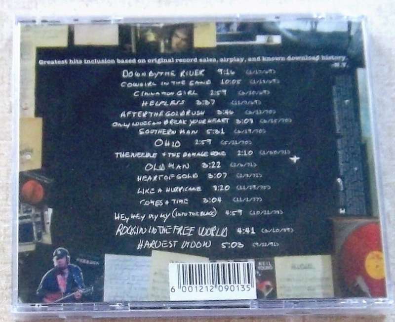 NEIL YOUNG Greatest Hits SOUTH AFRICA Cat# WBCD 2083