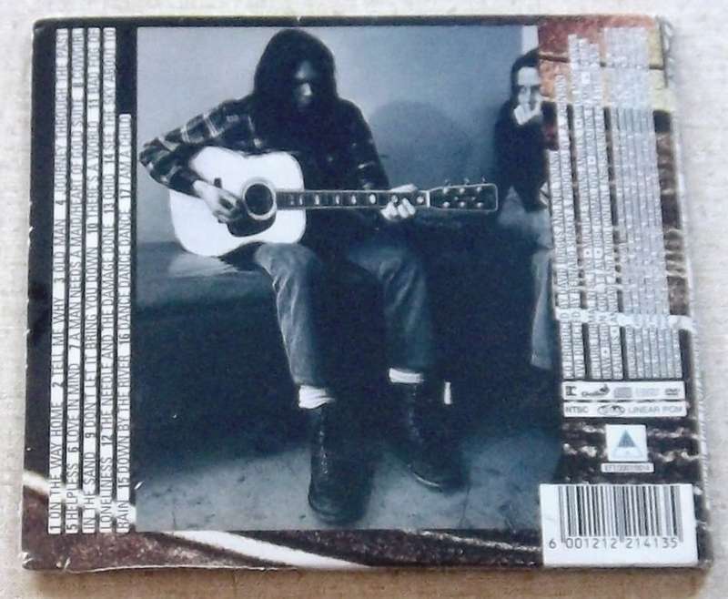 NEIL YOUNG Live at Massey Hall 1971 CD + DVD SOUTH AFRICA Cat# WBCD 2139 NTSC