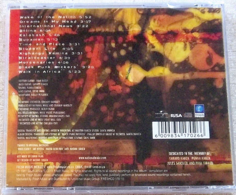 NATIONAL WAKE National Wake SOUTH AFRICA *sealed*