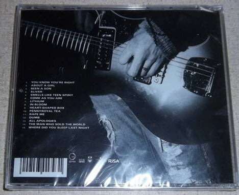 NIRVANA Nirvana SOUTH AFRICA Best Of Cat# SSTARCD 6762