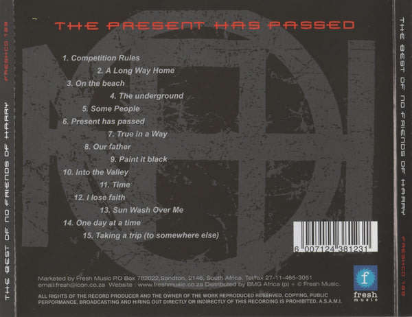 NO FRIENDS OF HARRY The Present Has Passed [Best Of]