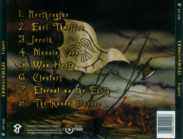 OAKENSHIELD Legacy CD
