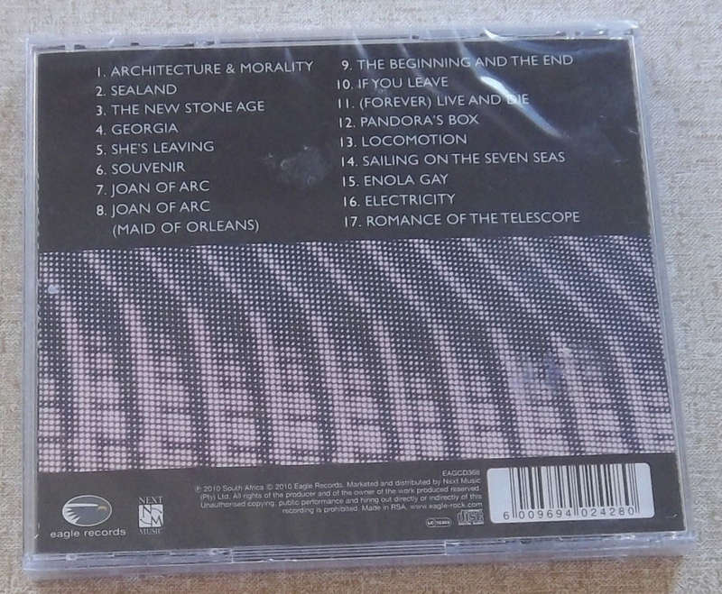 OMD Live (Architecture & Morality & More) SOUTH AFRICA Cat# EAGCD0366