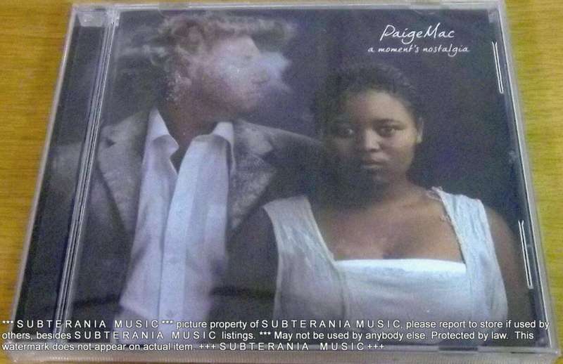 PAIGE MAC A Moments Nostalgia SOUTH AFRICA Cat# UMGCD 121