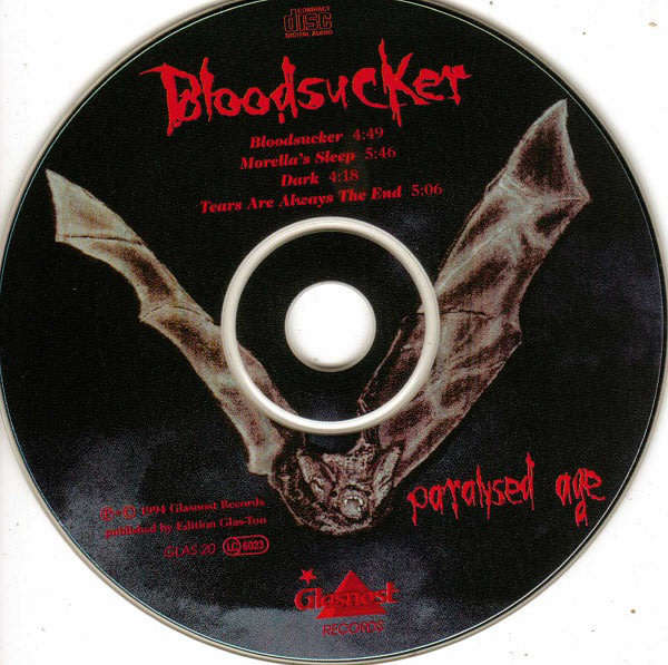 PARALYSED AGE Bloodsucker IMPORT CD Single