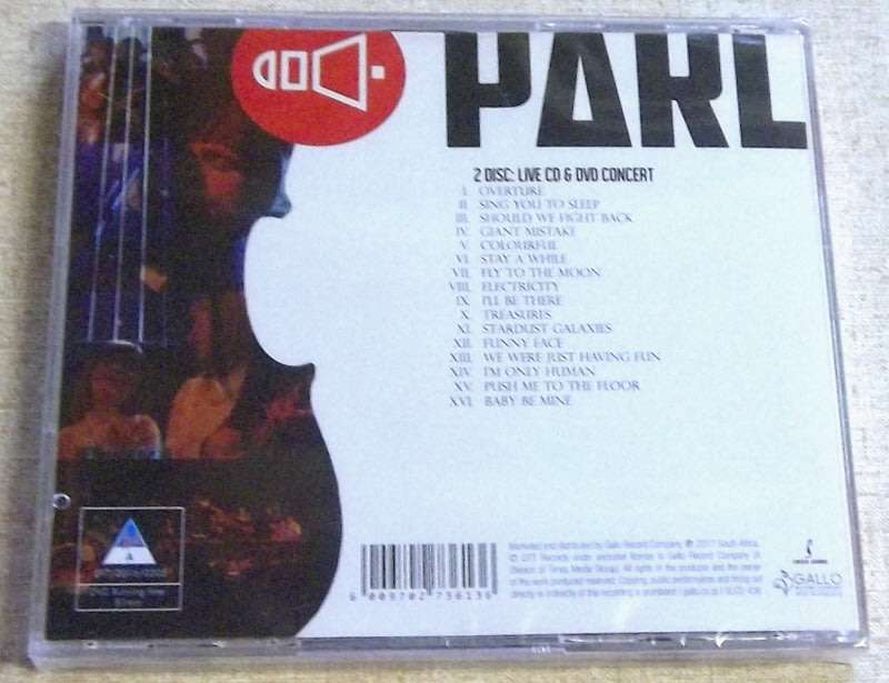 THE PARLOTONES Orchestrated CD+DVD SOUTH AFRICA Cat#