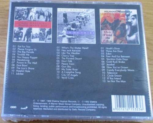 10 000 MANIACS Trilogy: Three Classic Albums, Blind Mans Zoo / In My Tribe / Our Time In Eden