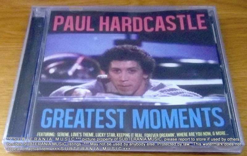 PAUL HARDCASTLE Greatest Moments SOUTH AFRICA Cat# CDGBS 017