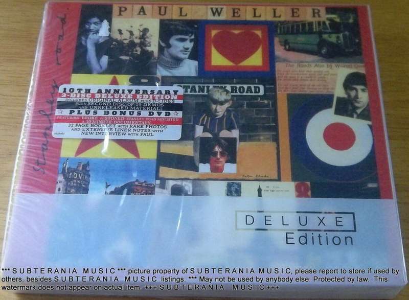 PAUL WELLER Stanley Road 2 X CD + DVD Deluxe Edition EUROPE Cat# 9828401
