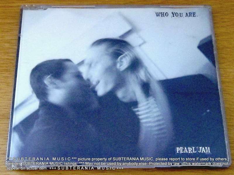 PEARL JAM Who You Are CD Single SOUTH AFRICA Cat# CDSIN 123 I