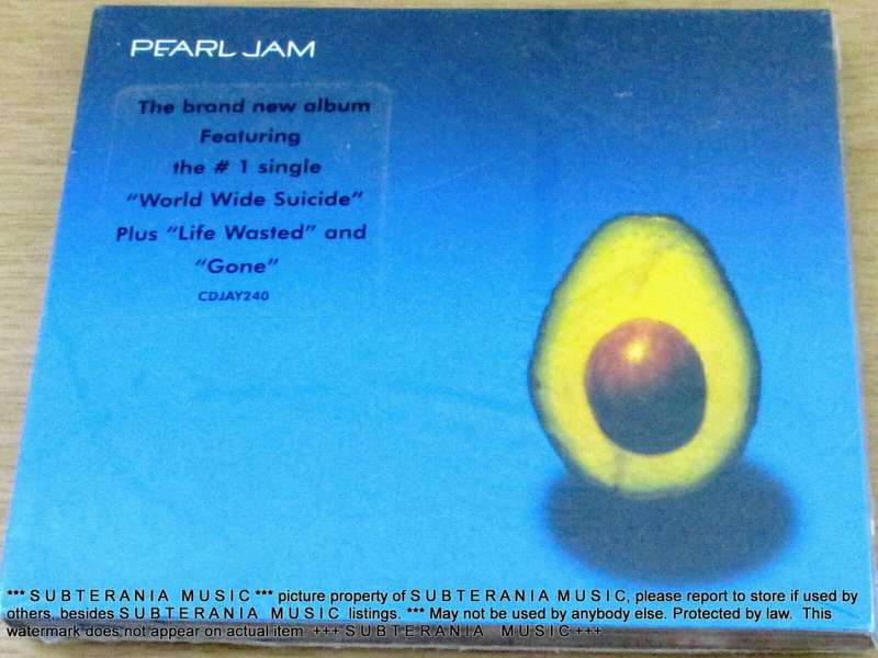 PEARL JAM Pearl Jam SOUTH AFRICA Cat# CDJAY240