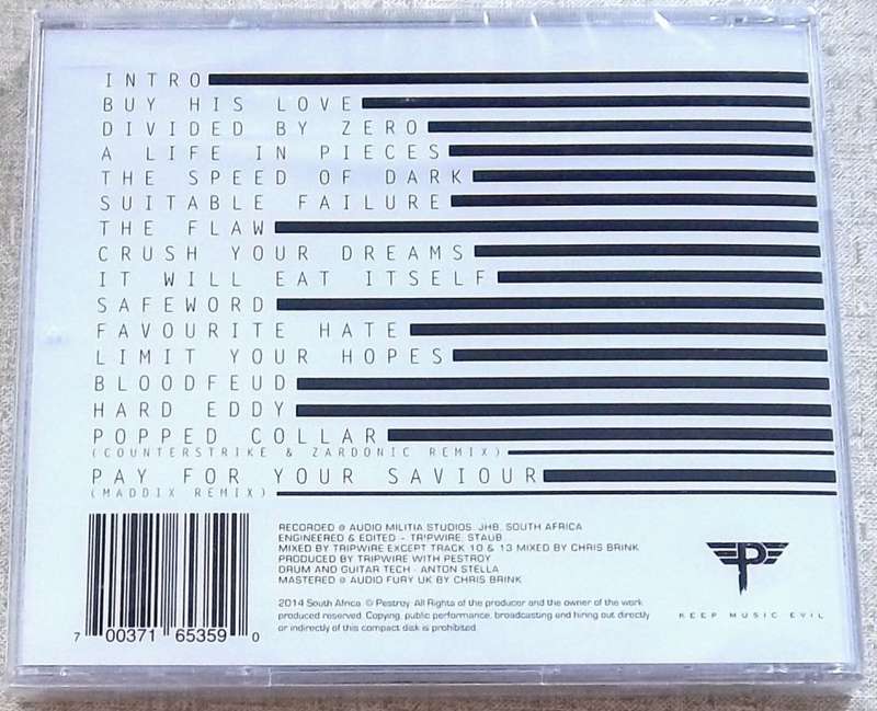 PESTROY The Speed of Dark 2014 CD